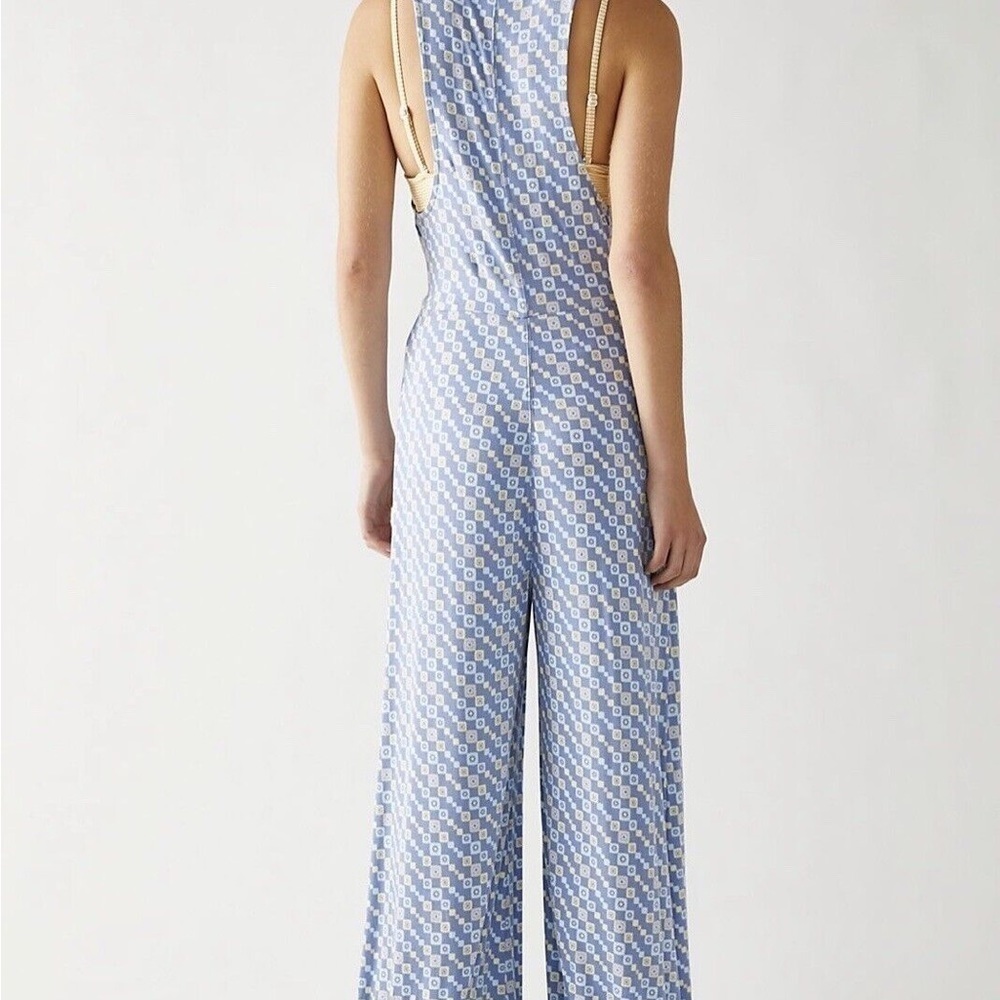 Free People Shayla Halter Jumpsuit NWOT - Picture 3 of 4